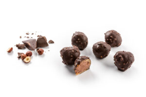 Chocolate & Praliné Profiterole